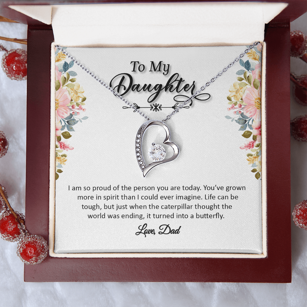 To My Daughter - Love, Dad (Beautiful Necklace Set)