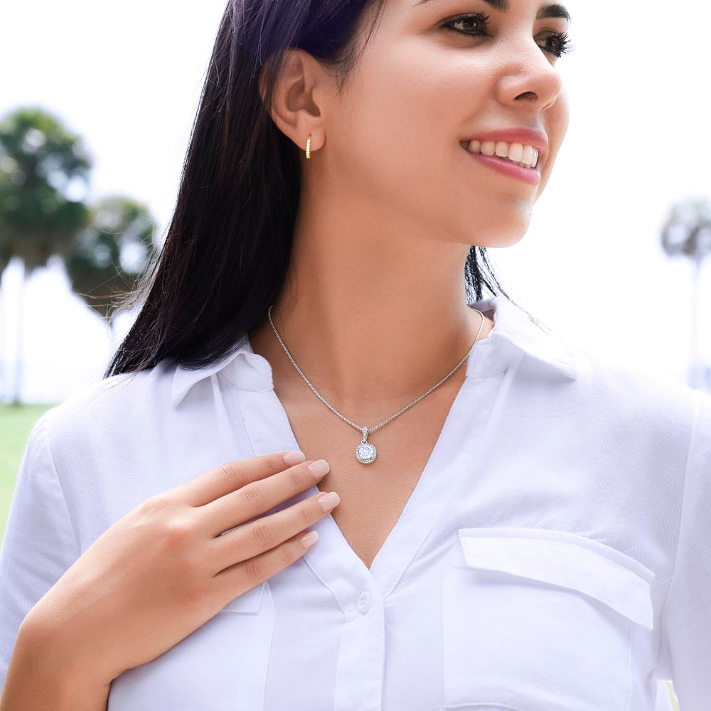 To My Girlfriend - Eternal Hope Necklace Set