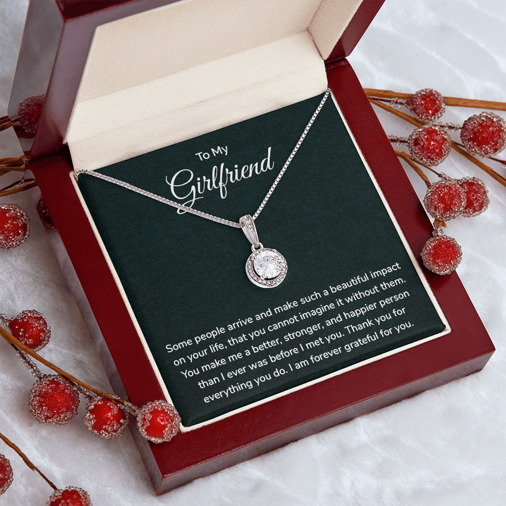 To My Girlfriend - Eternal Hope Necklace Set