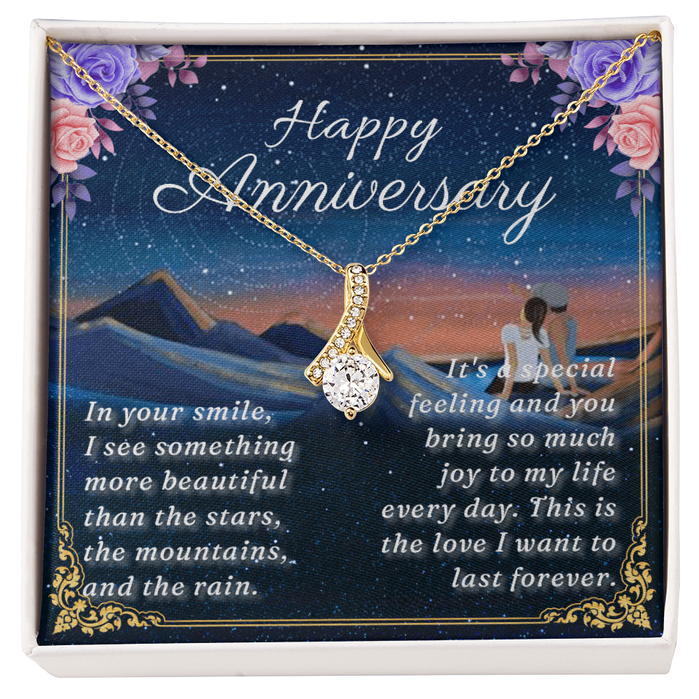 Happy Anniversary - Alluring Beauty Necklace (Sitting on the Sand)