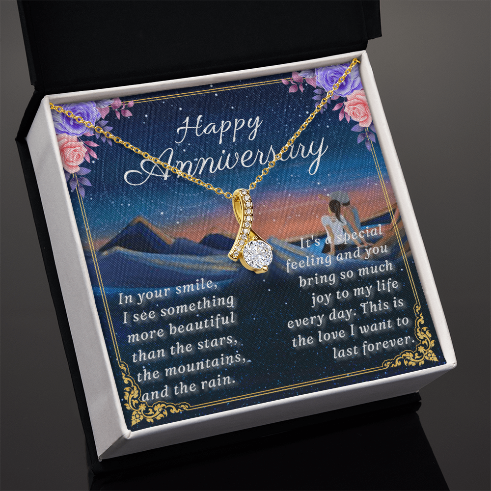 Happy Anniversary - Alluring Beauty Necklace (Sitting on the Sand)