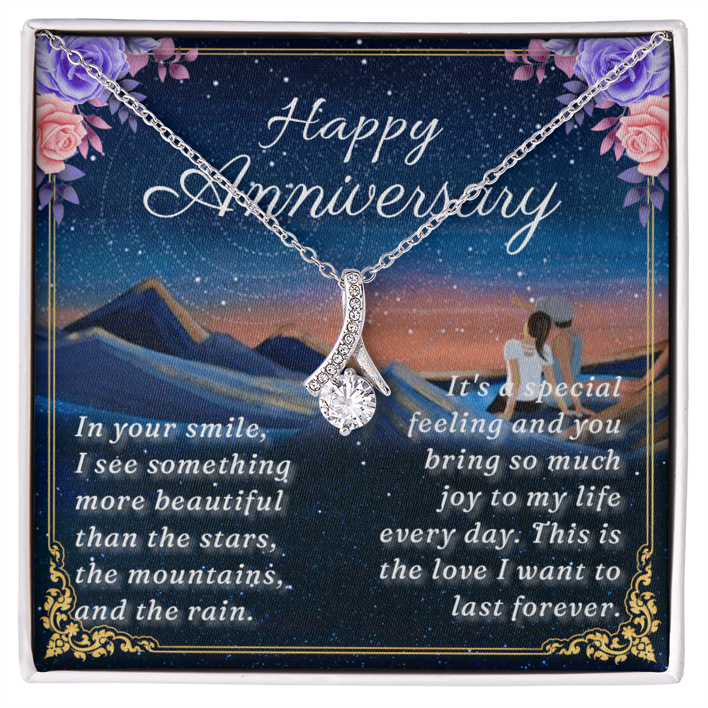 Happy Anniversary - Alluring Beauty Necklace (Sitting on the Sand)