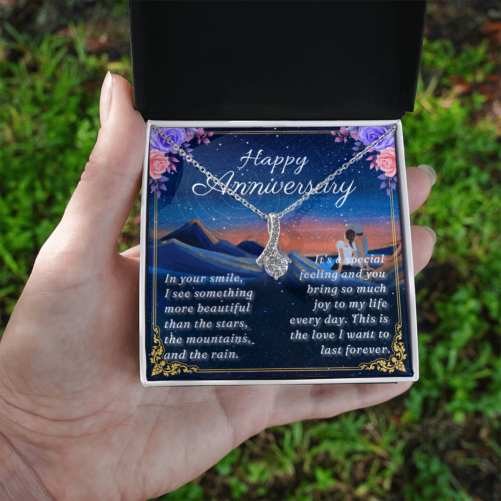 Happy Anniversary - Alluring Beauty Necklace (Sitting on the Sand)