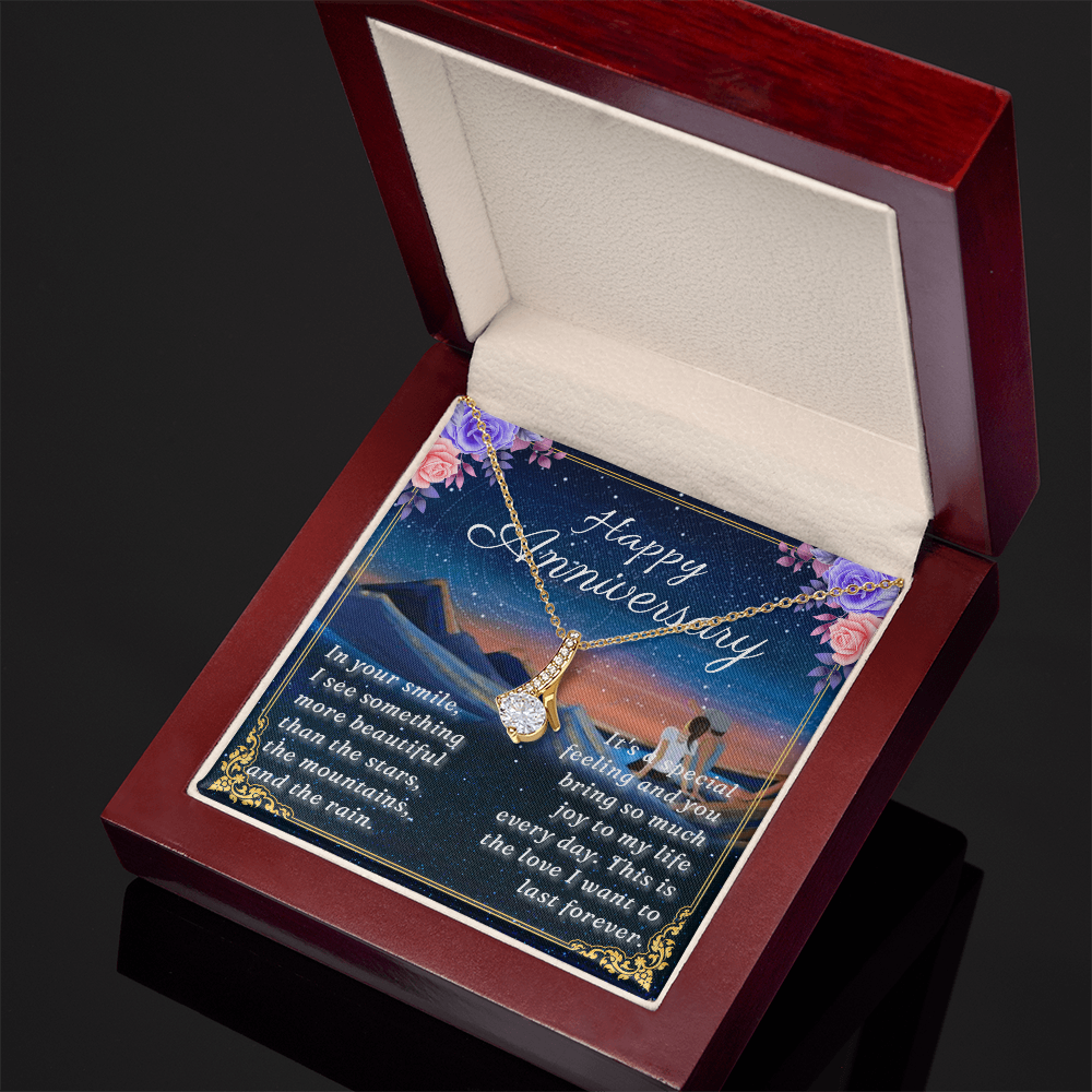 Happy Anniversary - Alluring Beauty Necklace (Sitting on the Sand)