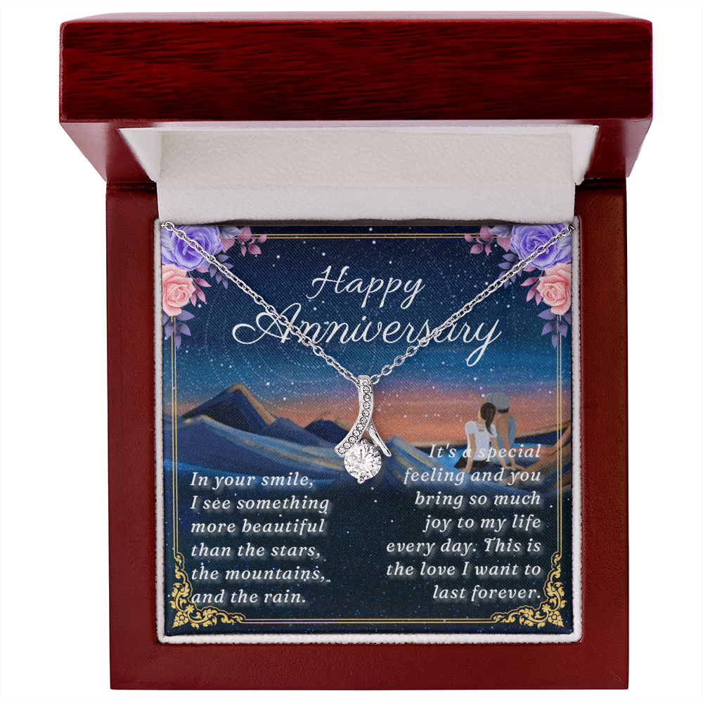 Happy Anniversary - Alluring Beauty Necklace (Sitting on the Sand)