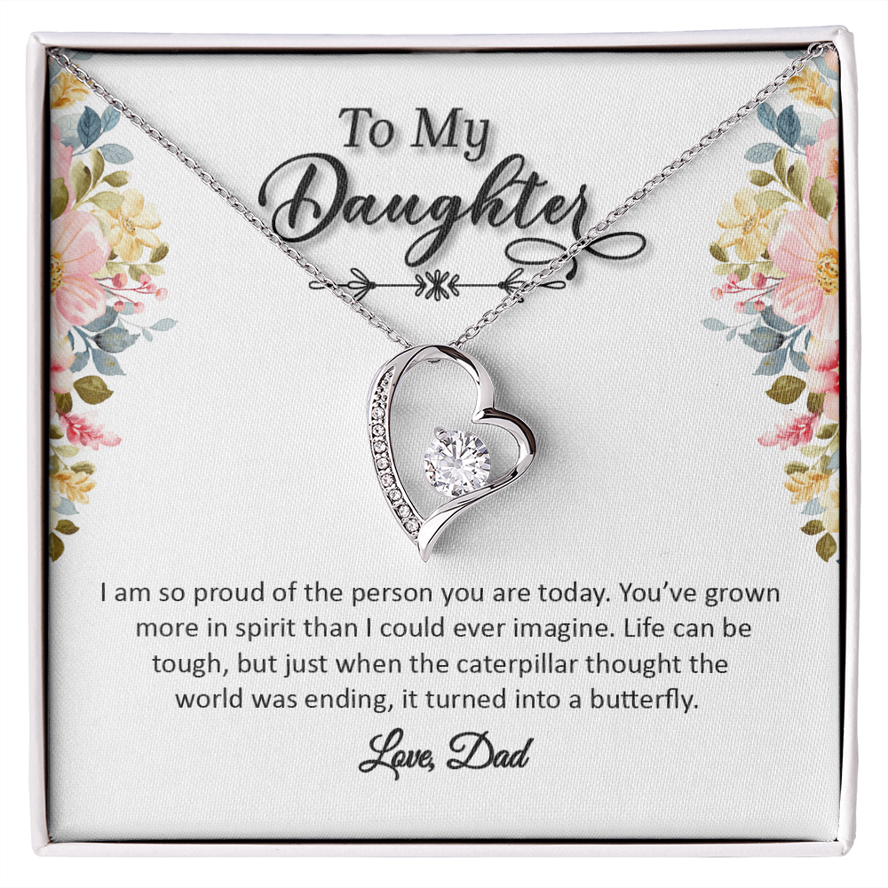To My Daughter - Love, Dad (Beautiful Necklace Set)