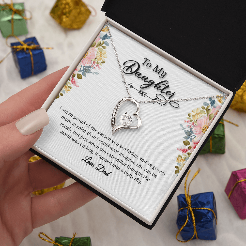 To My Daughter - Love, Dad (Beautiful Necklace Set)