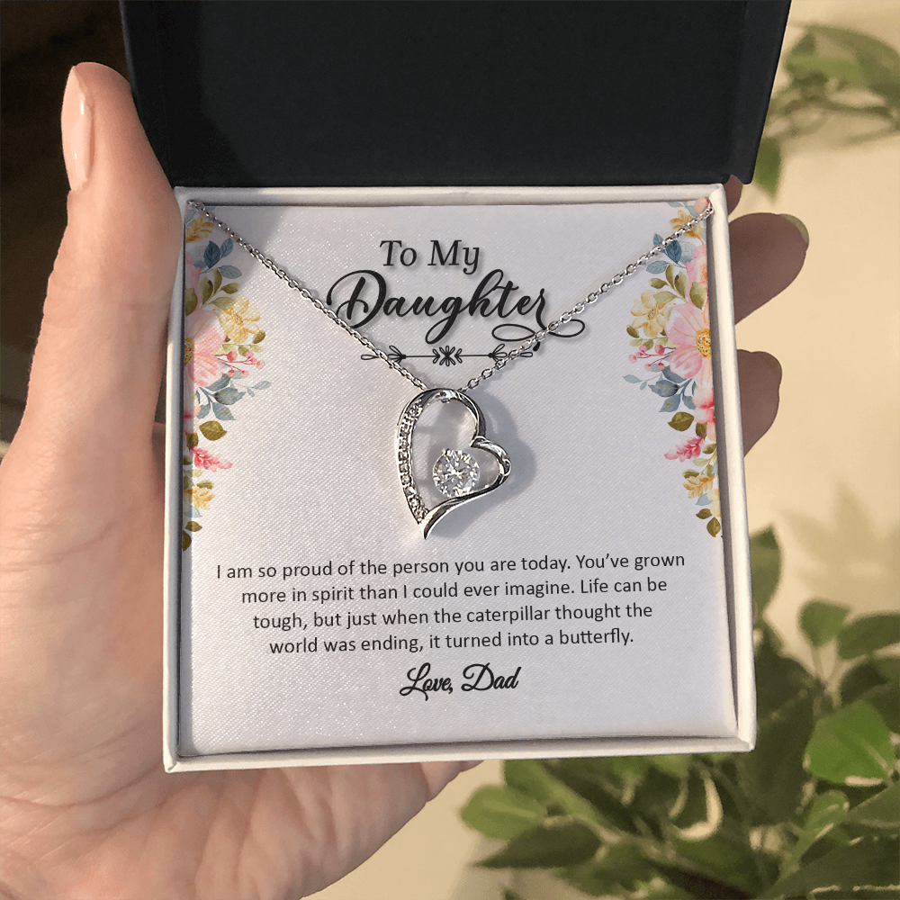 To My Daughter - Love, Dad (Beautiful Necklace Set)