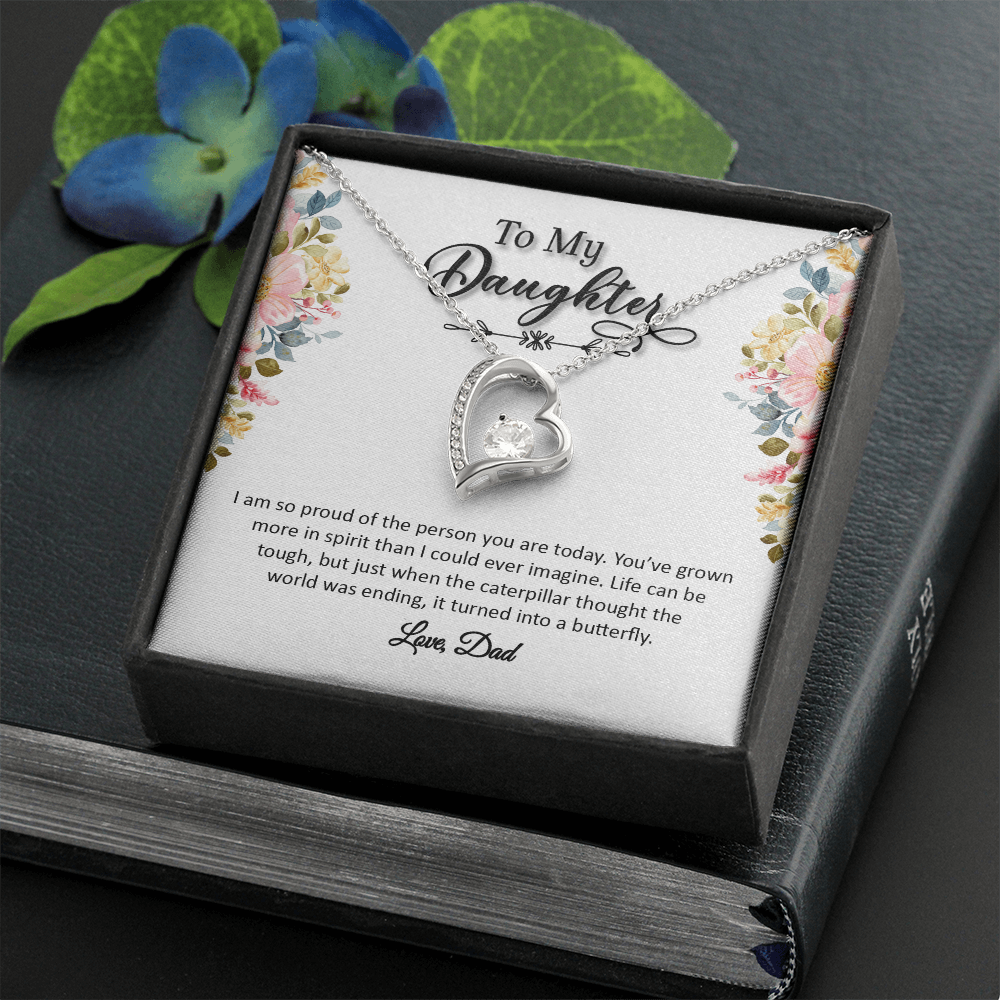 To My Daughter - Love, Dad (Beautiful Necklace Set)