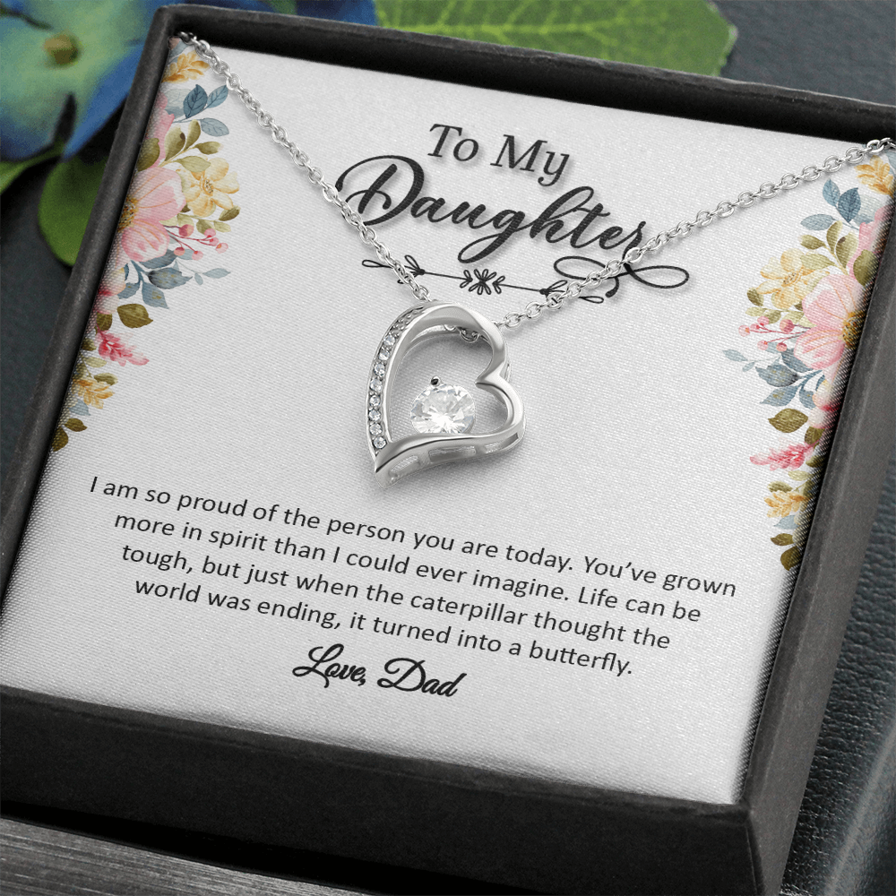 To My Daughter - Love, Dad (Beautiful Necklace Set)