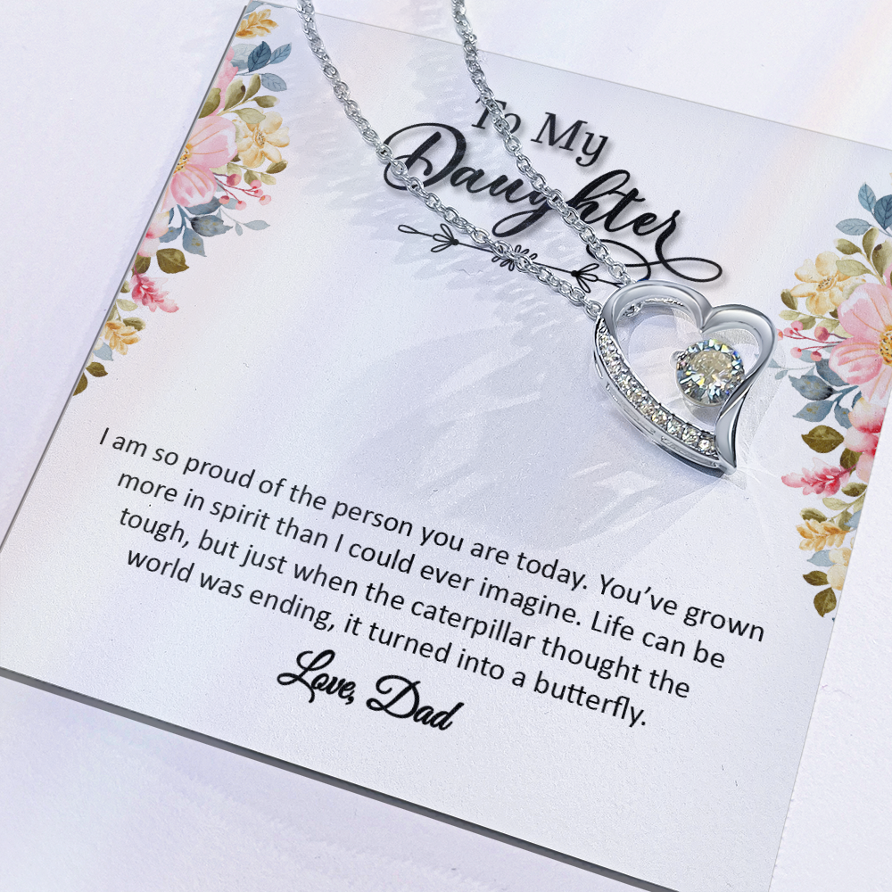 To My Daughter - Love, Dad (Beautiful Necklace Set)